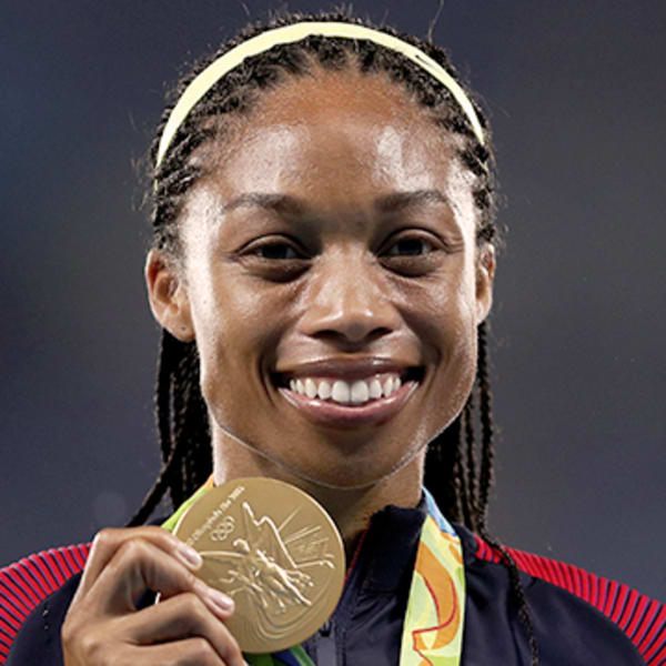 Allyson Felix Biografie Olymp Medaillen Rekorde Und Alter