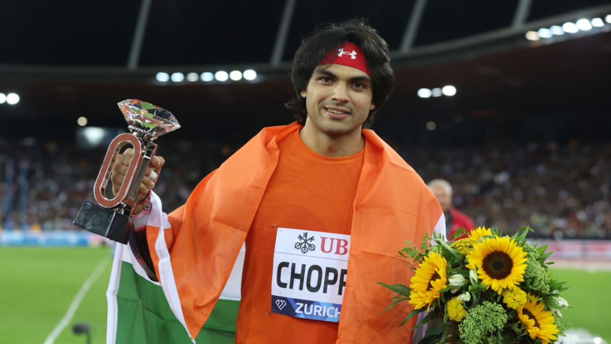 Neeraj Chopra becomes first Indian to win Diamond League