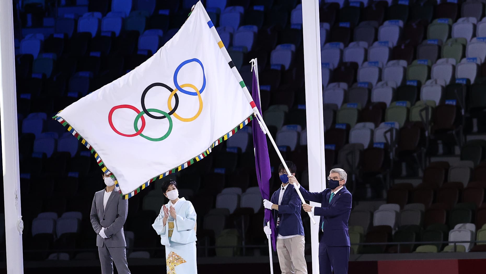 Олимпийский флаг Токио 2020