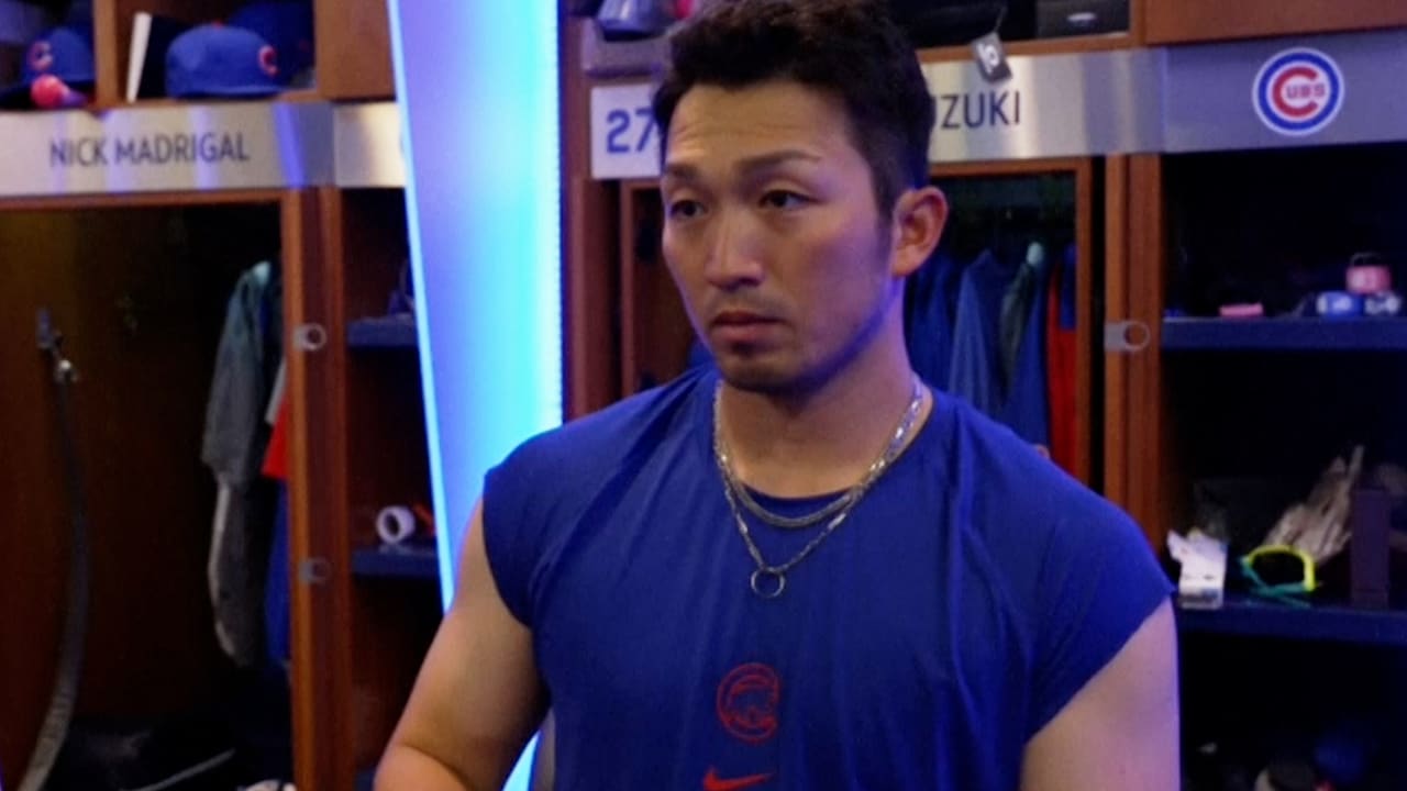 Mlb シカゴ カブス鈴木誠也 全ての面で一番の選手になりたい