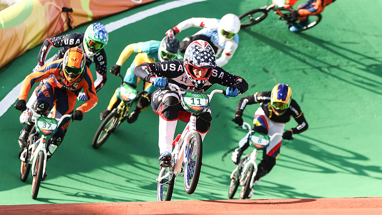 リオリプレイ 自転車bmx男子決勝