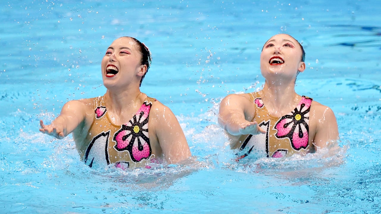 8月4日 東京五輪 アーティスティックスイミングの放送予定 吉田萌 乾友紀子がデュエットフリールーティン決勝に出場