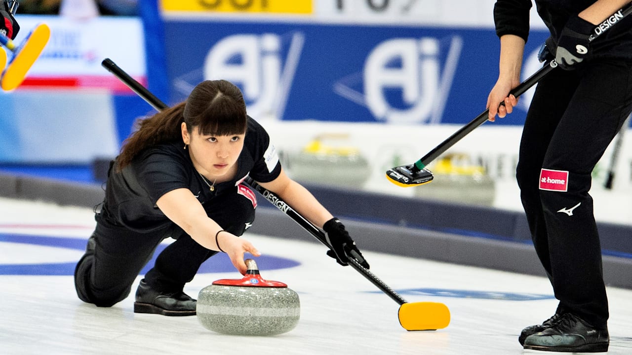 カーリング女子世界選手権 日本は韓国に４ １１で敗れる