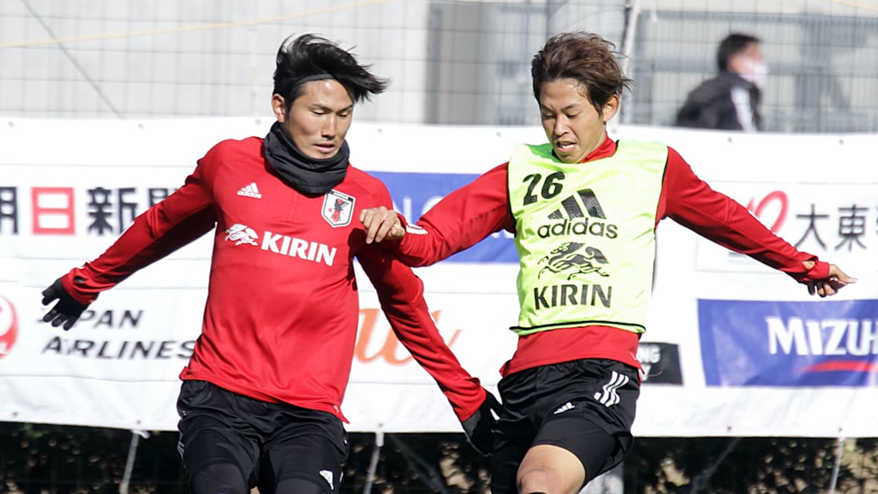 練習試合前日 強度は抑えめのメニューに サッカーu 23日本男子代表合宿