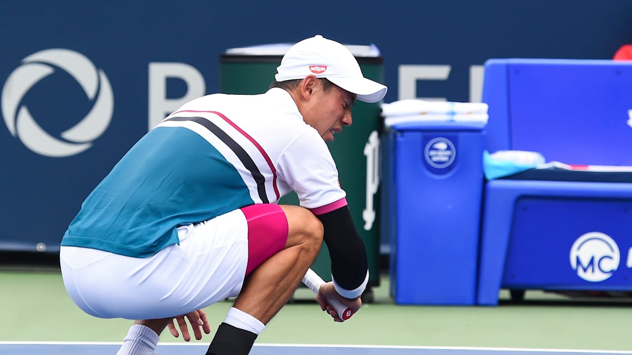 錦織圭 ロジャーズカップ単初戦敗退後 ディミトロフとの複を棄権