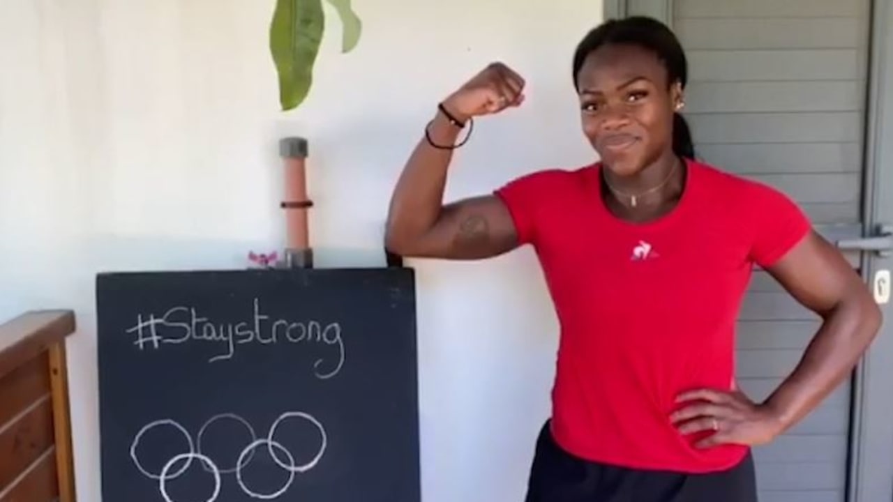 Clarisse Agbegnenou Zeigt Olympic Channel Ihr Heimtraining