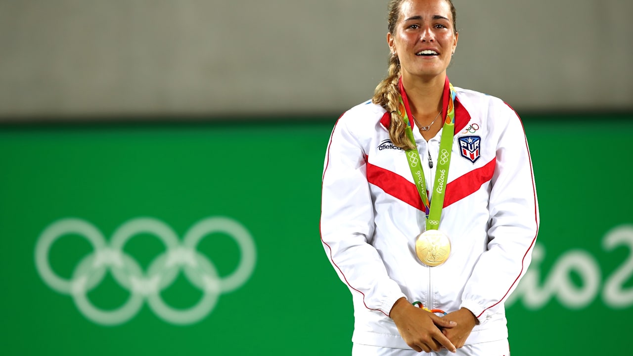 テニス リオ五輪女子単金メダルのプイグ 東京五輪の1年延期に この決断を誇りに思う