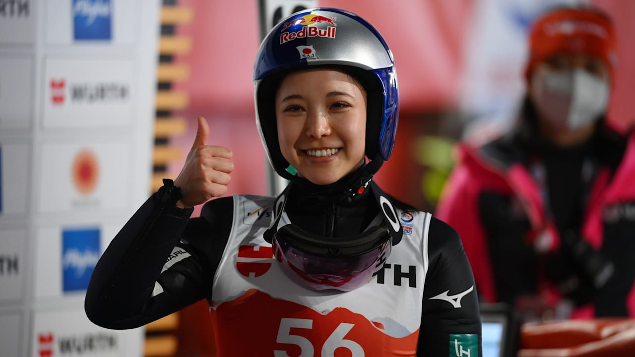 女子スキージャンプで髙梨沙羅が予選1位通過 ノルディック世界選手権