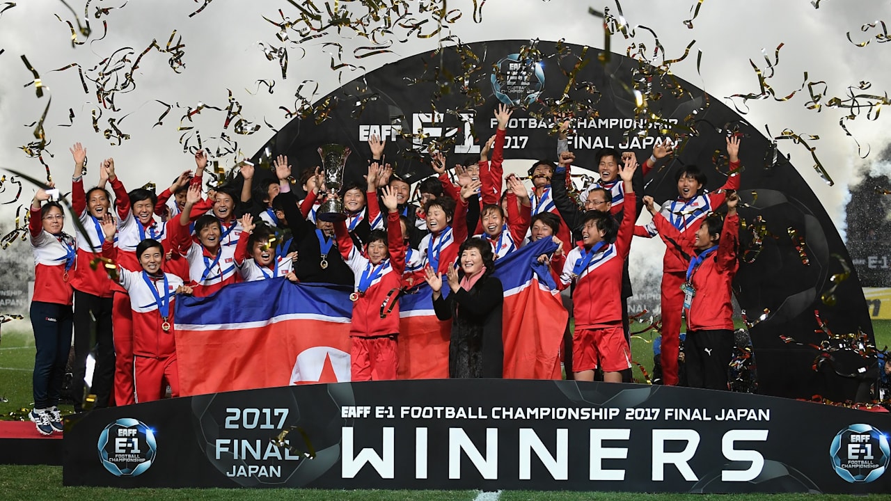 サッカー 12月に韓国で開催予定 E 1選手権19に北朝鮮女子代表が不参加