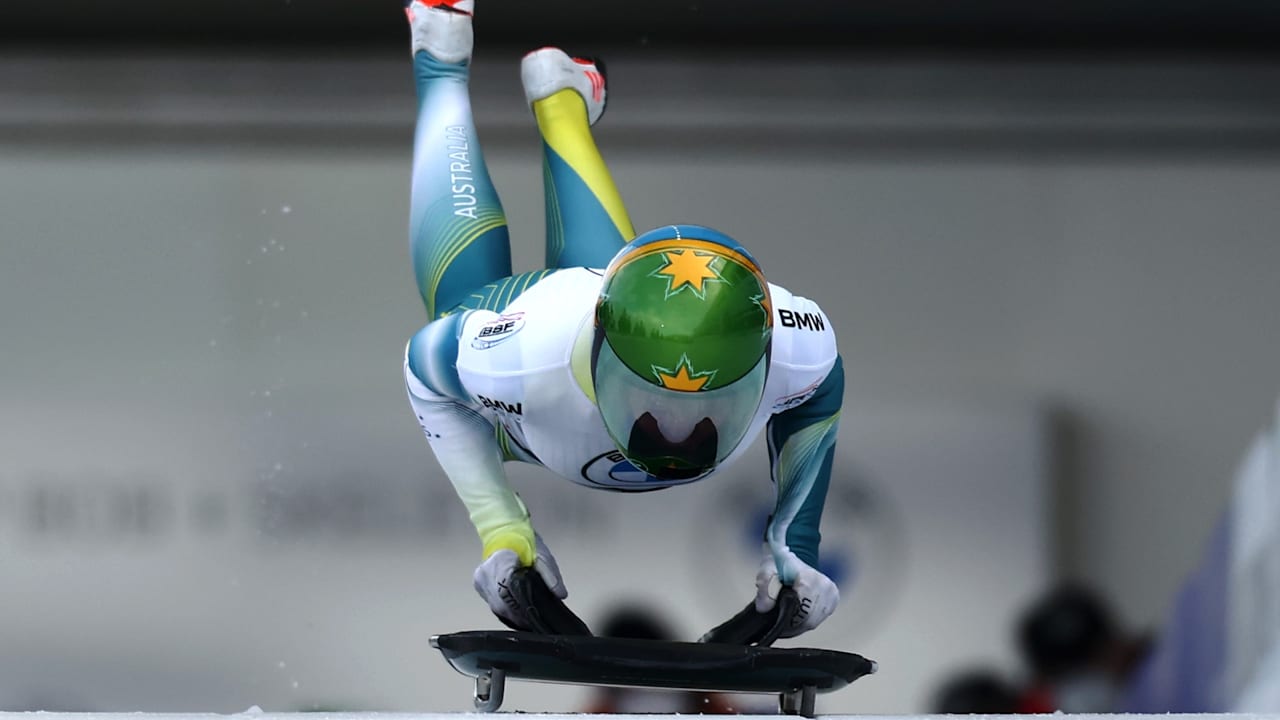 Скелетон Женщины, заезд 2 Кубок мира СанктМориц