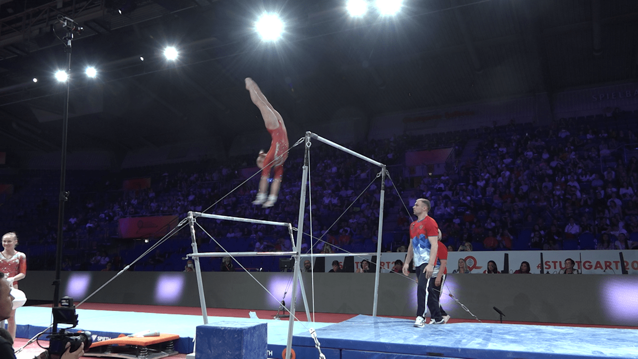 uneven bars