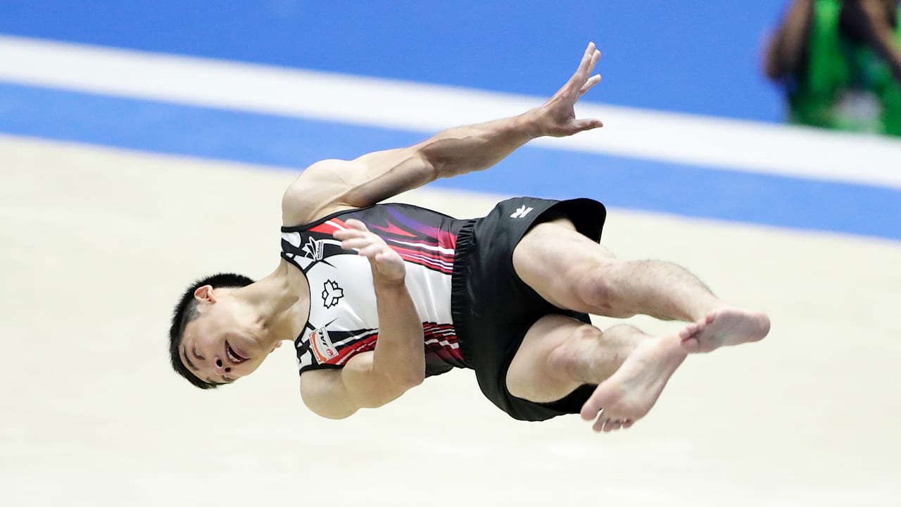 全日本体操種目別選手権予選 神本雄也が平行棒 鉄棒でトップ通過 白井健三は床運動で2位 跳馬で4位