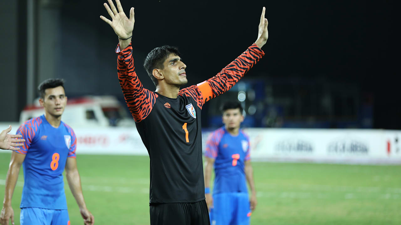 indian football team goalkeeper jersey