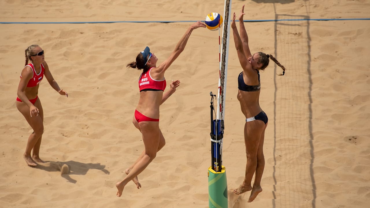 Beach Volleyball Golds Go To Sweden And Russia Olympic News