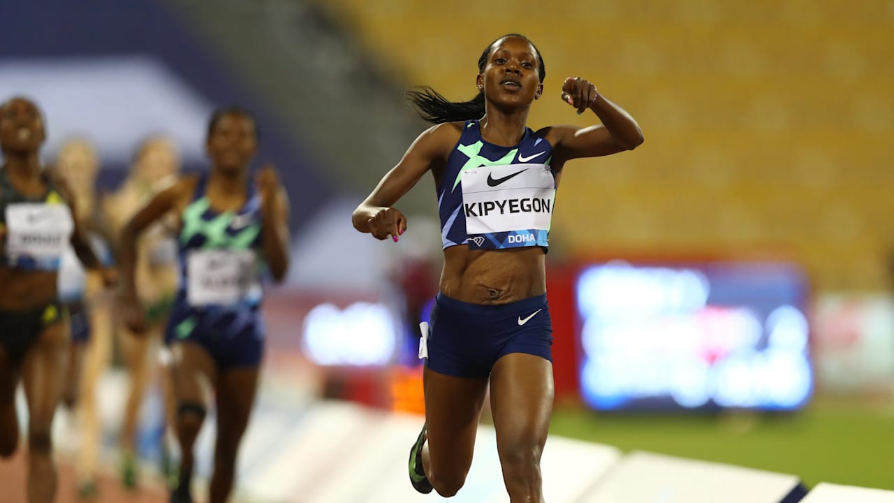 Kenyan Olympic Trials Athletics Kipyegon And Obiri Book Tokyo Spots