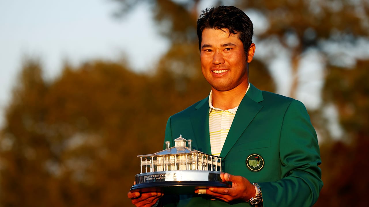 ゴルフ マスターズ最終日 松山英樹が優勝 日本人男子初の快挙