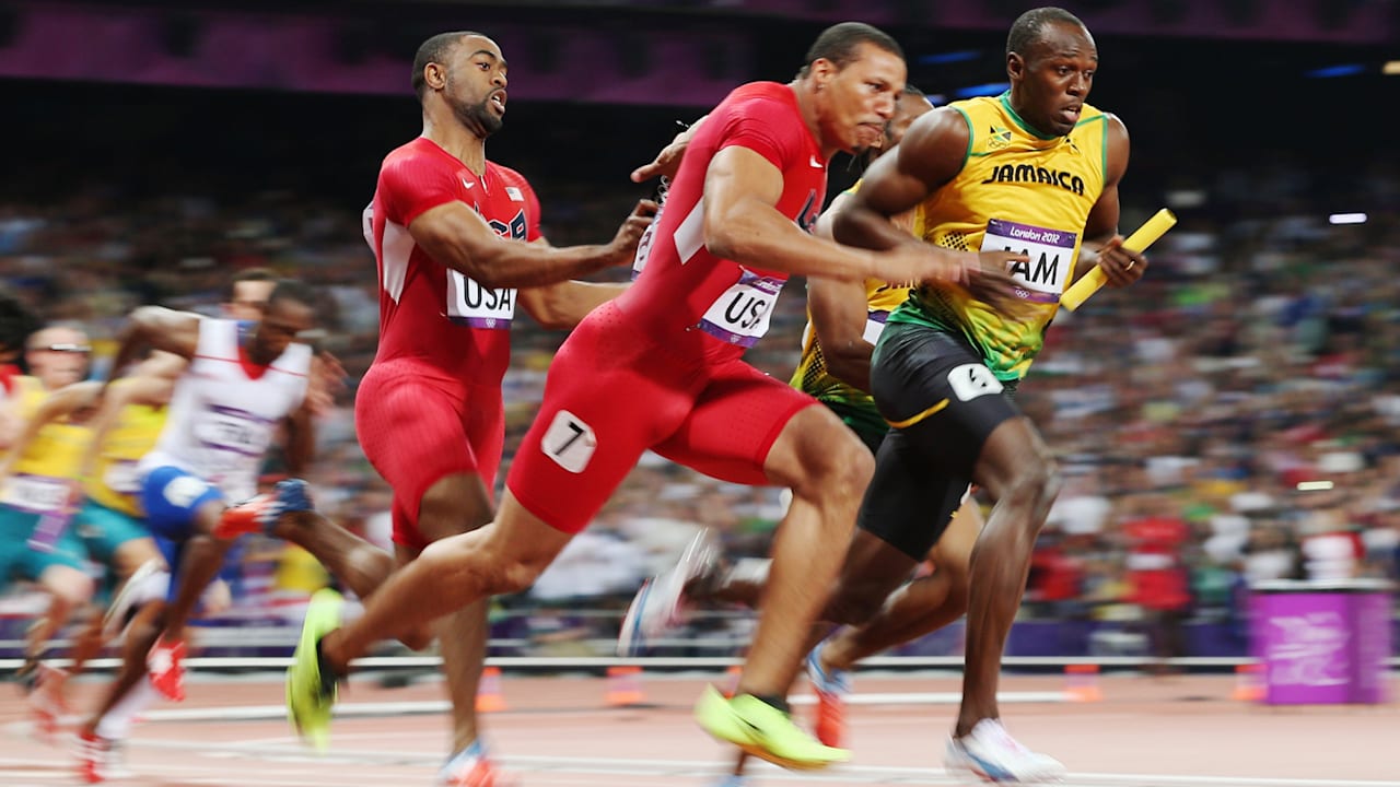 リプレイ ジャマイカが男子4 100mリレーで世界記録更新