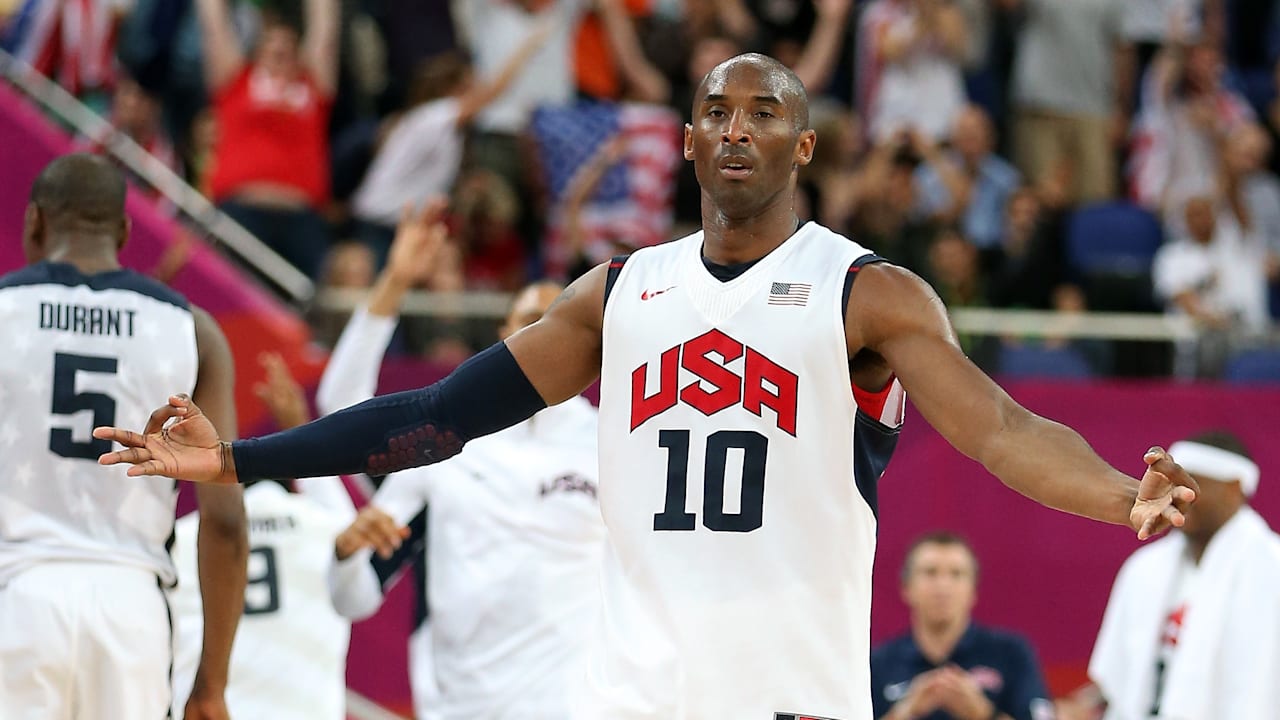 usa basketball kobe jersey