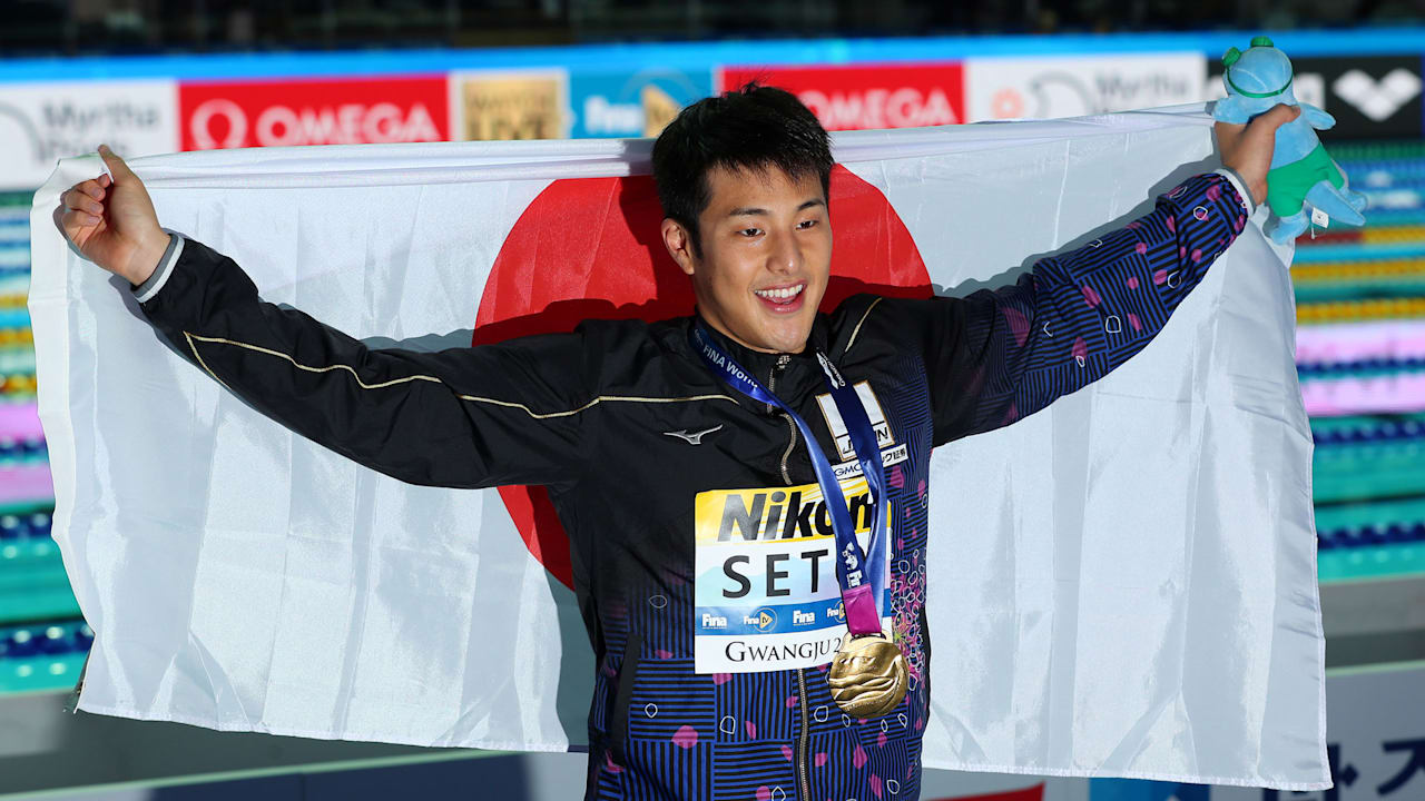 水泳 瀬戸大也 東京オリンピック協賛宝くじcm出演を報告 バドミントン奥原希望ら