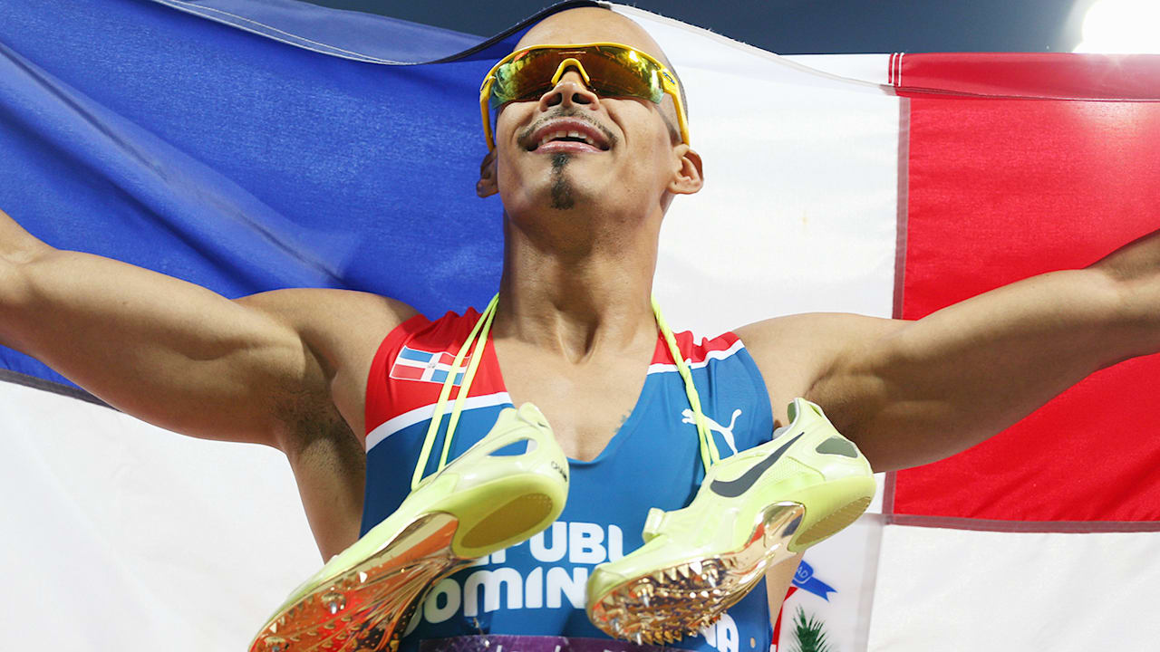 ロンドンオリンピック フェリックス サンチェスが男子400mハードルで金メダル