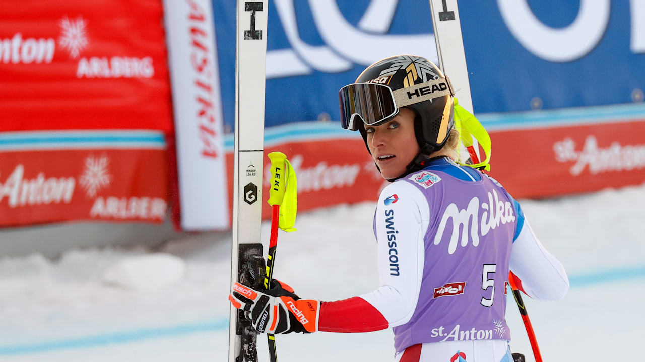 Alpine Skiing Lara Gut Behrami Takes St Anton World Cup Super G