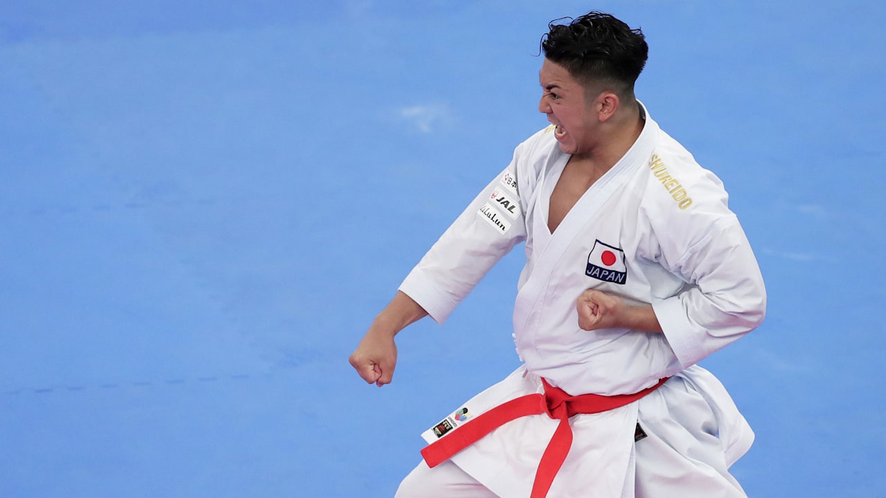 東京五輪内定の喜友名諒が男子形9連覇 清水希容は女子形8連覇を逃す 空手 全日本選手権