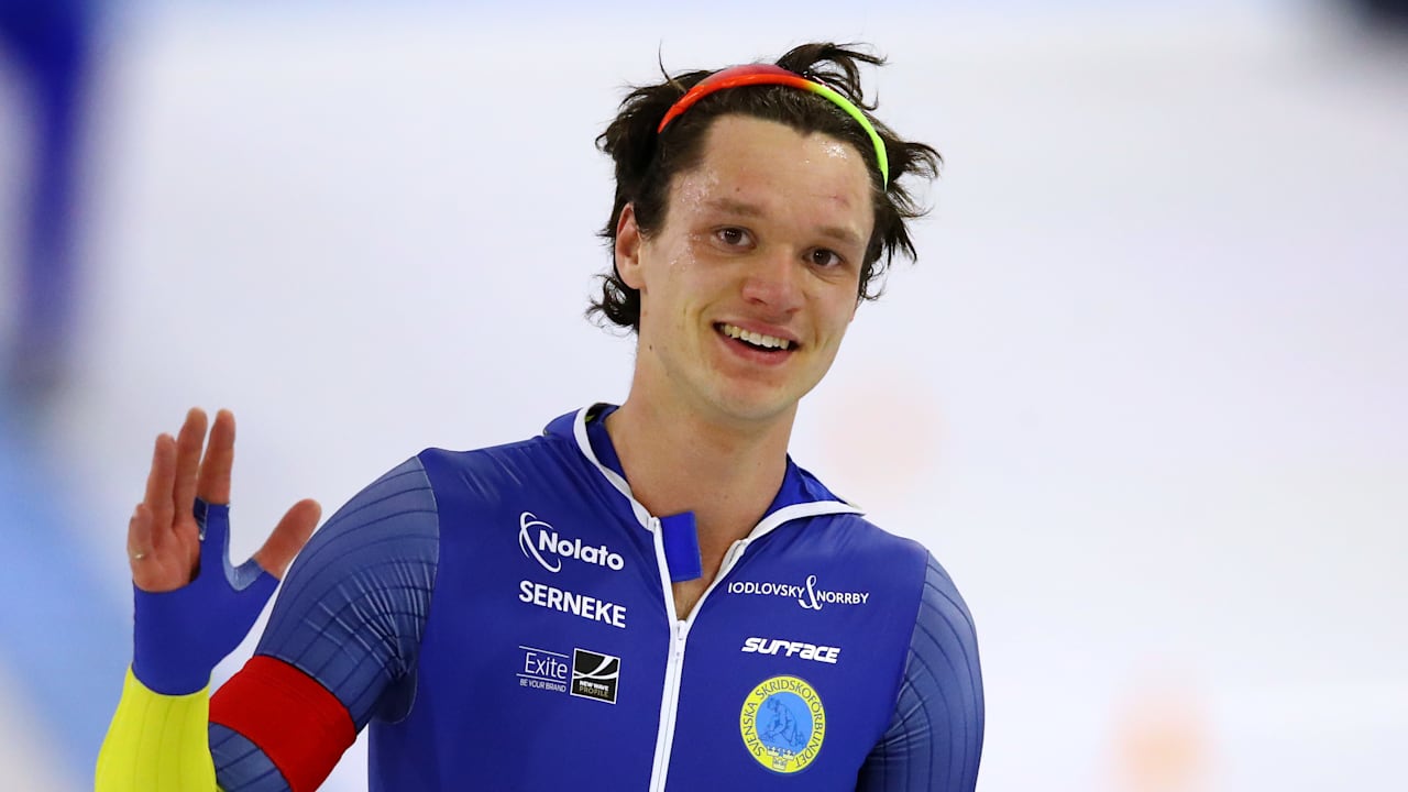 Speed Skating Niels Van Der Poel Breaks Wr To Win 10000m World Title