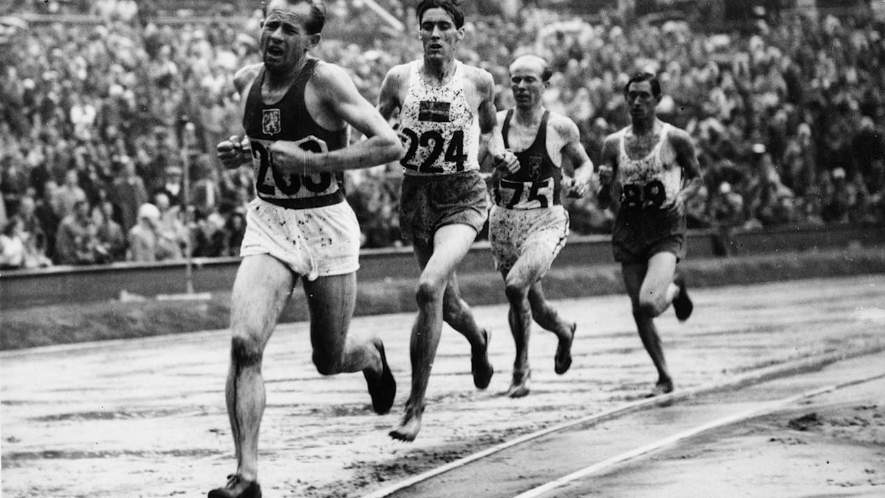 ザトペックのセンセーショナルなゴールドラッシュ