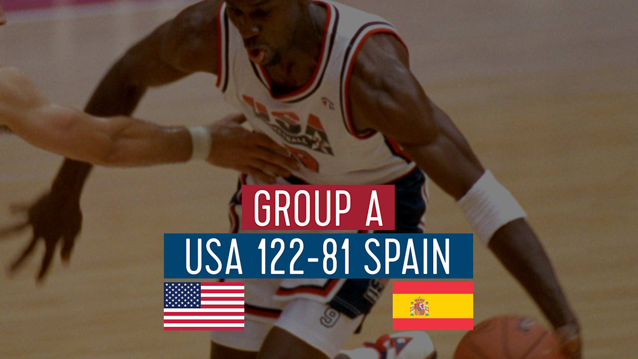 Usa Vs Spain Barcelona Dream Team
