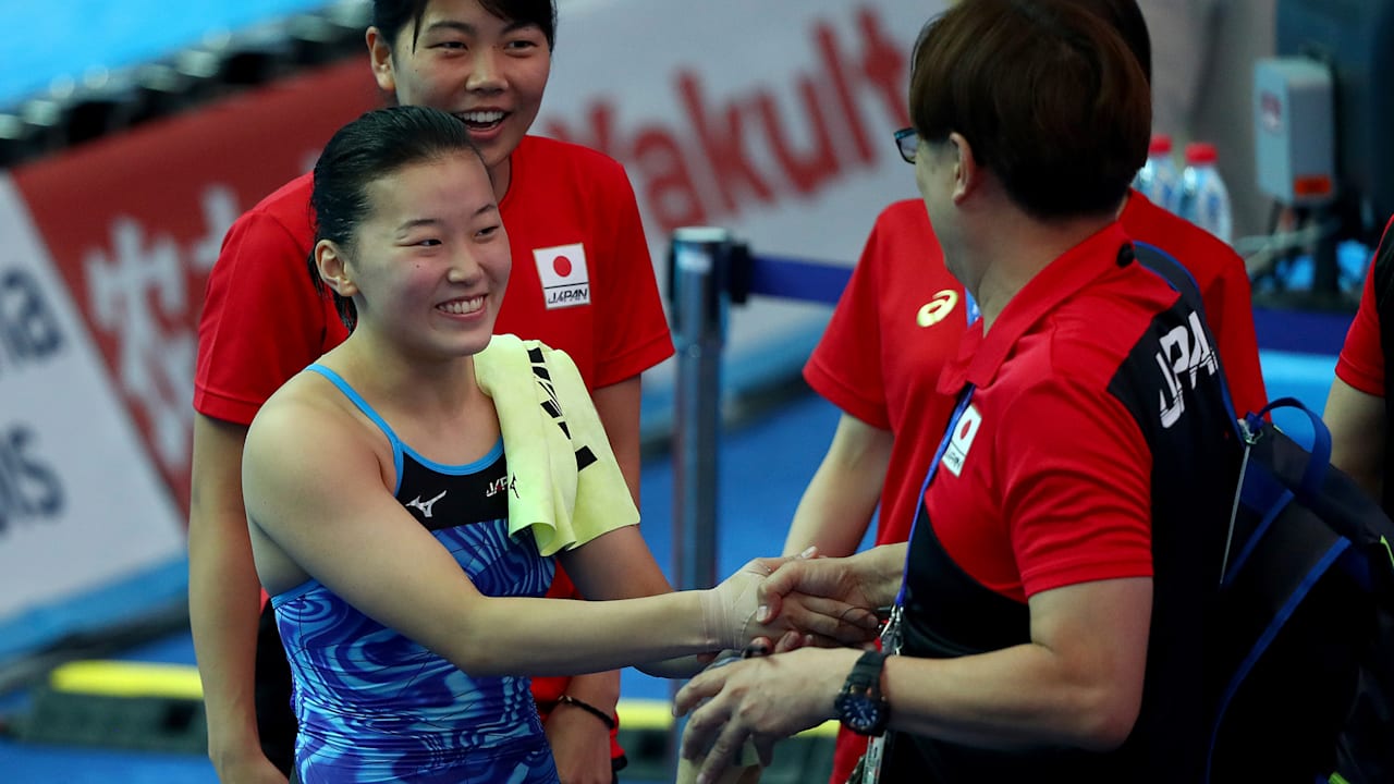 世界水泳 韓国大会7日目 三上紗也可が女子3m飛板飛込決勝に進出 五輪代表も内定へ