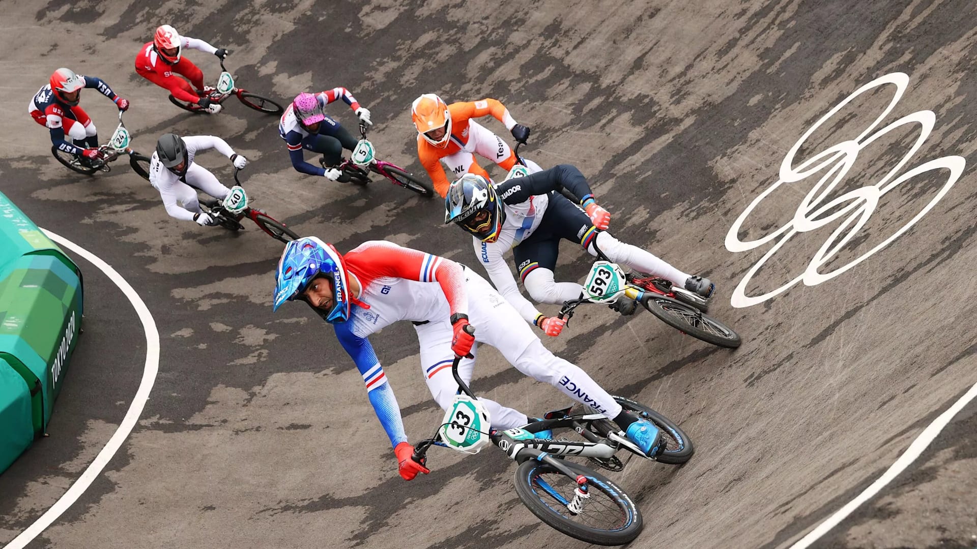 Olympisches BMX Race Olympische Spiele Paris 2024