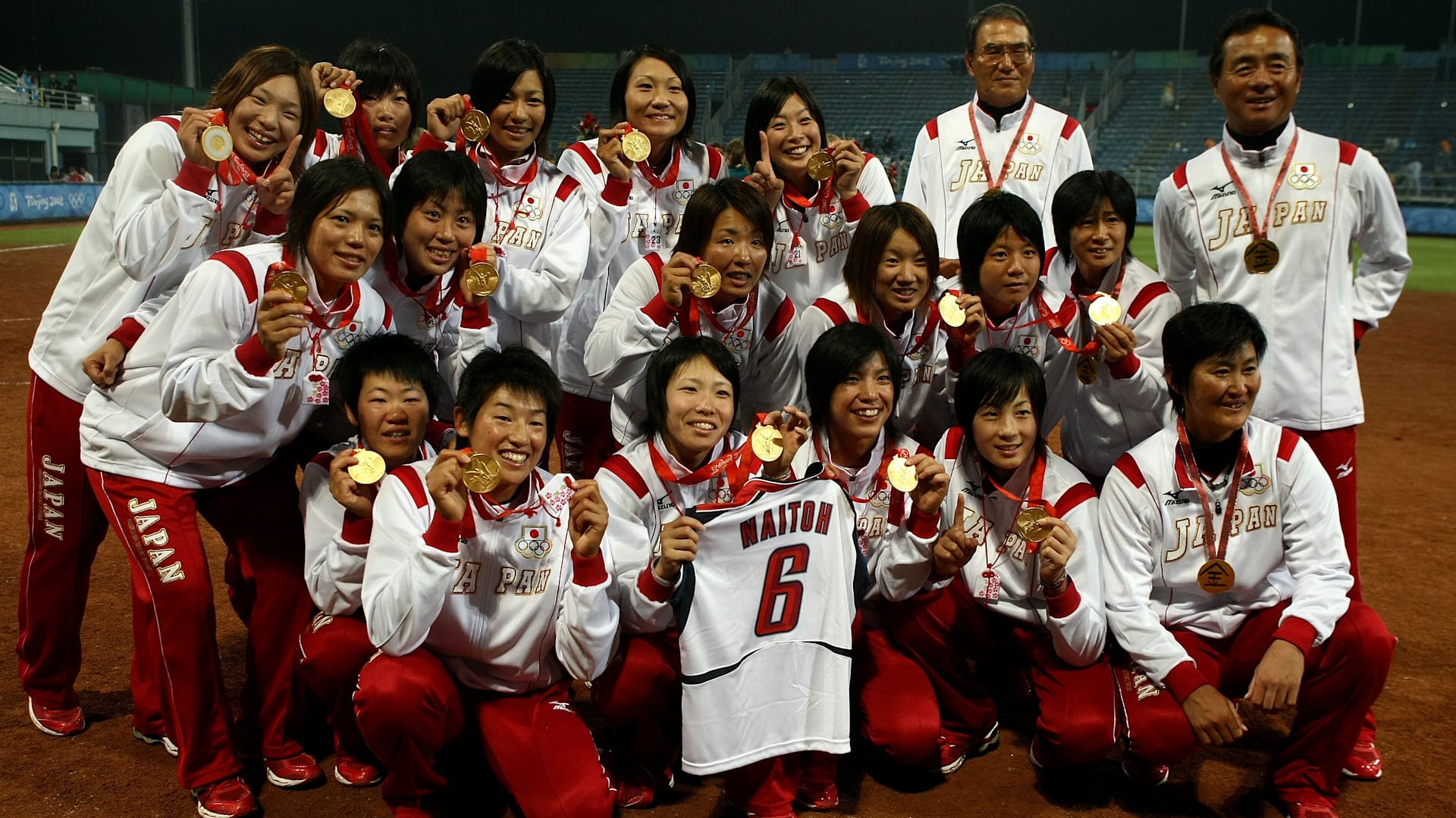 4度目のオリンピック 上野の413球 日本女子ソフトボールが悲願の金メダル 08年北京オリンピック