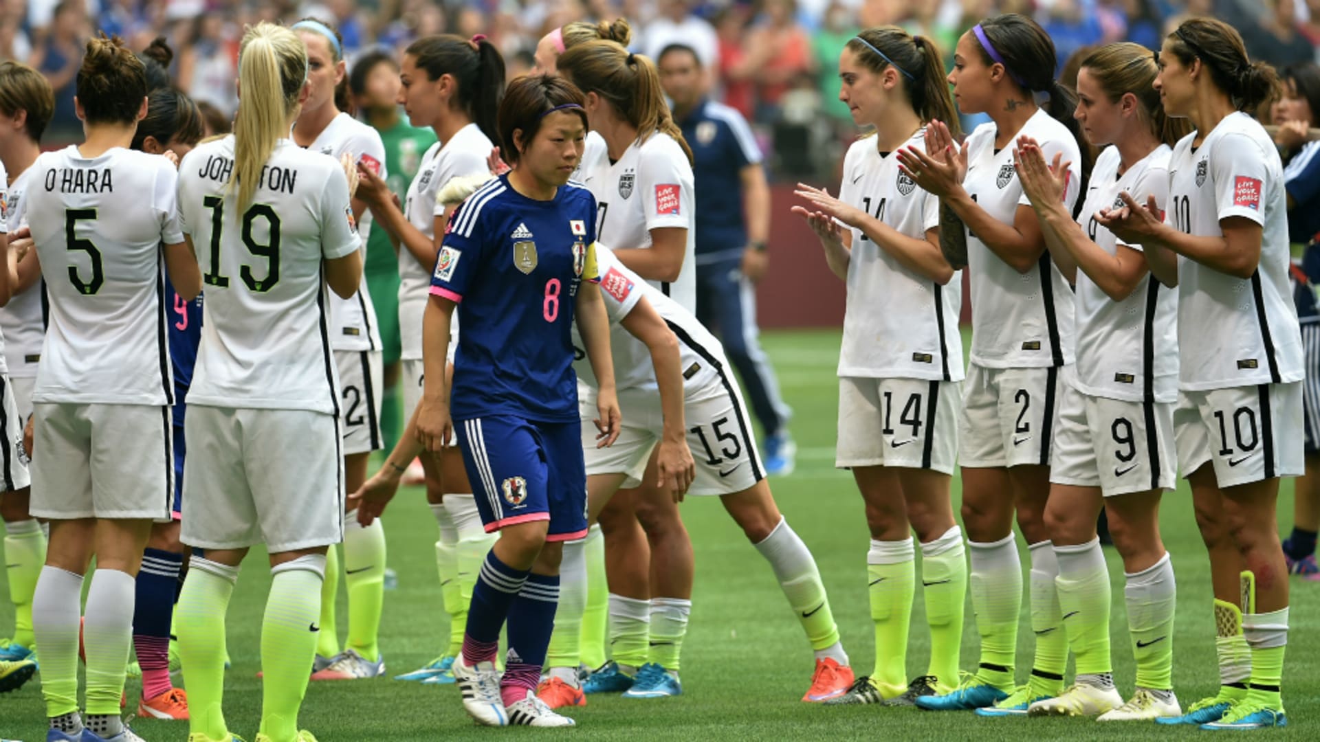 プレイバック 決勝戦で敗れ 女子サッカーw杯2連覇は果たせず なでしこジャパンの一時代が終わる