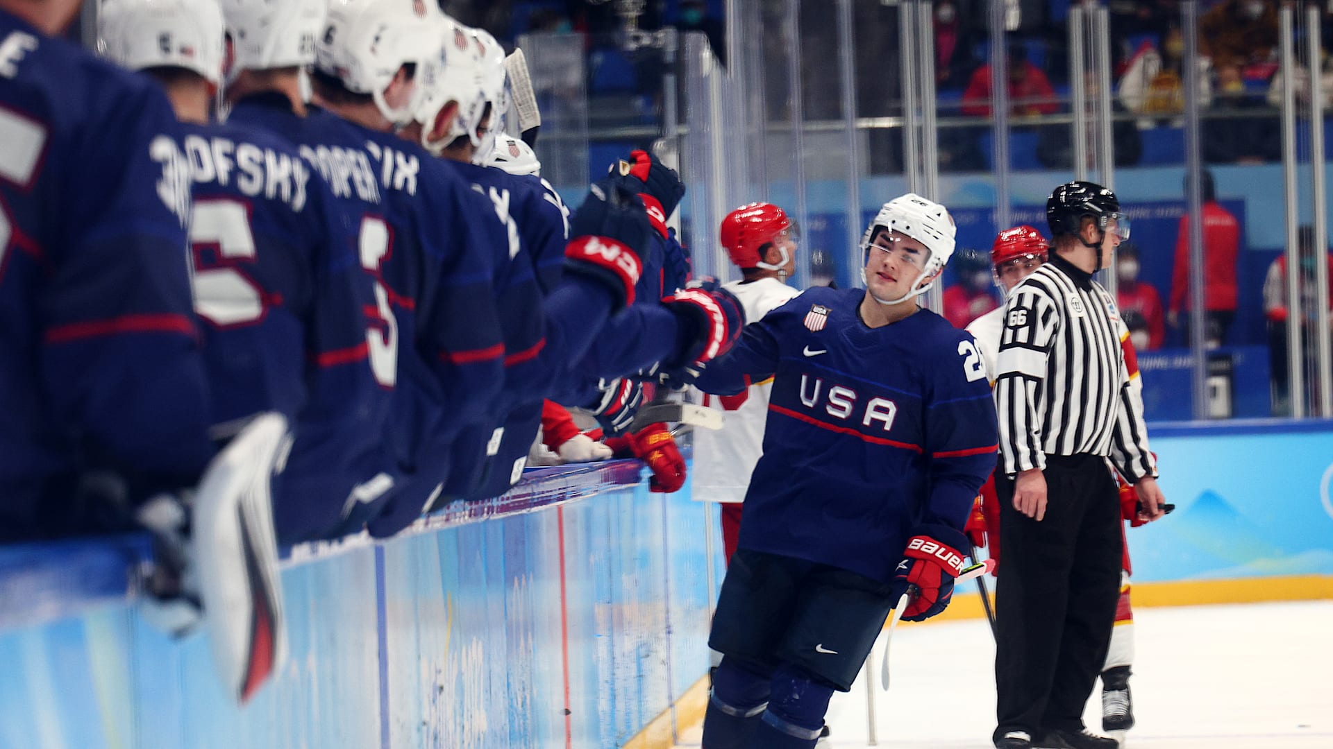 Sean Farrell Team Usa College Player Is Humble After Ice Hockey Hat Trick