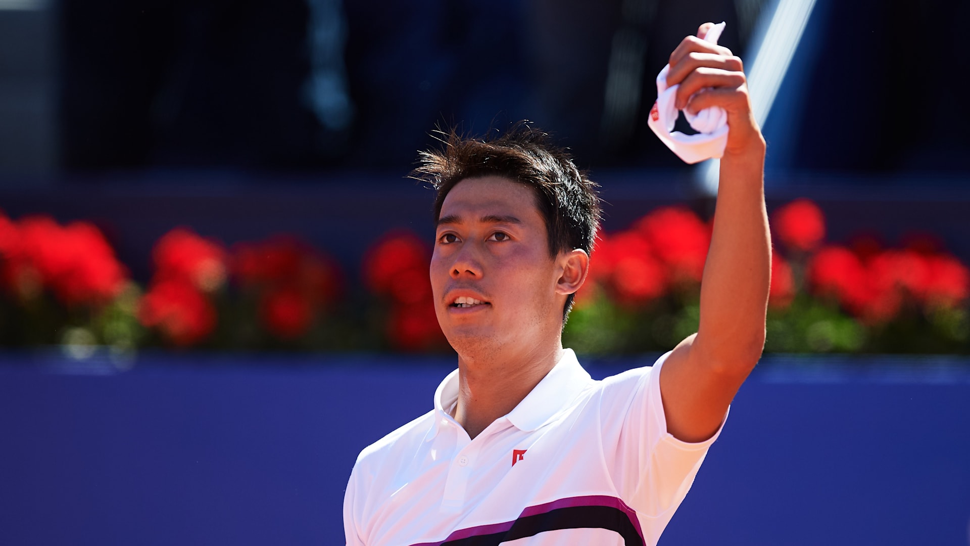 男子テニス バルセロナop 錦織圭が世界104位下し ベスト4進出 3年ぶりの決勝進出を懸けた対戦へ