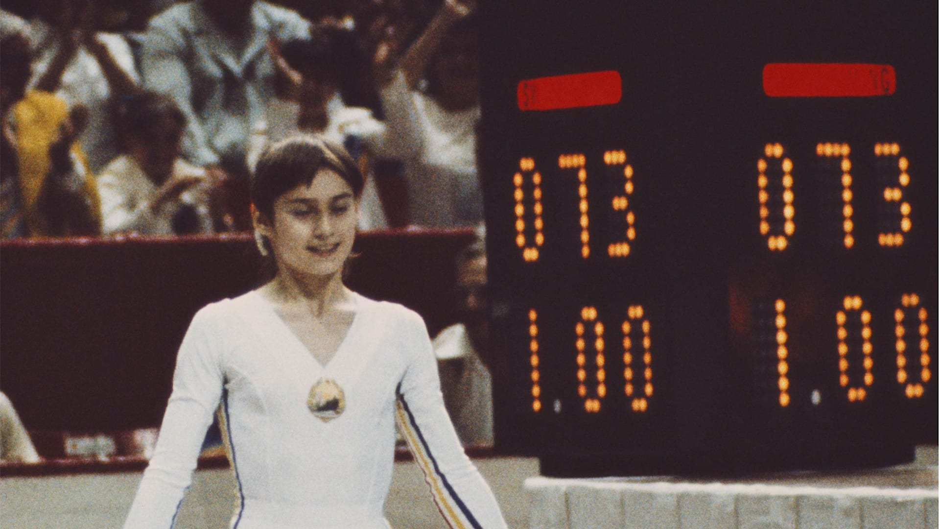 Nadia Comaneci: Perfect 10 Score – Gymnastics, 1976 (Montreal)