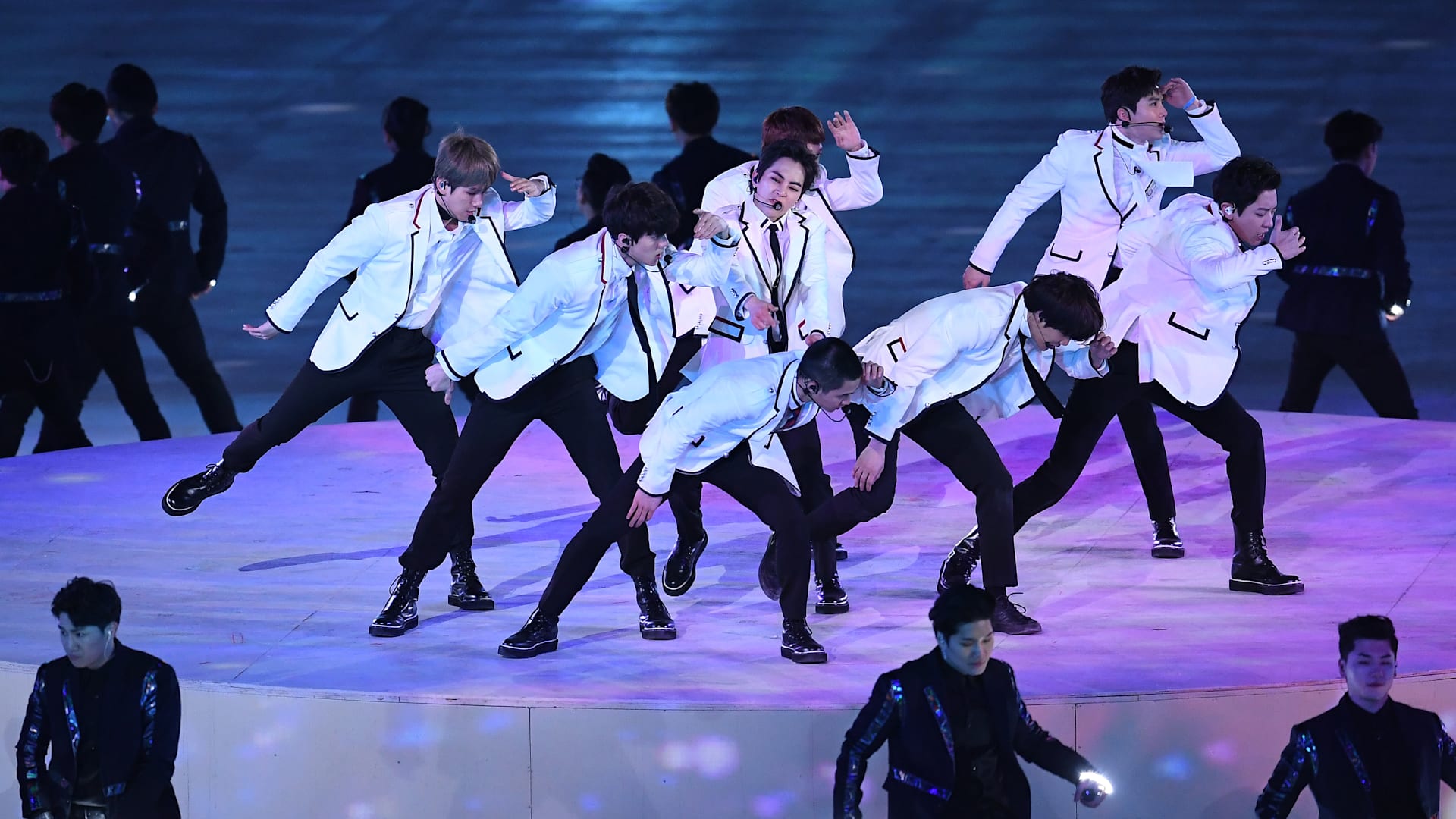Exo Trembling As They Performed At Olympics Olympic Channel