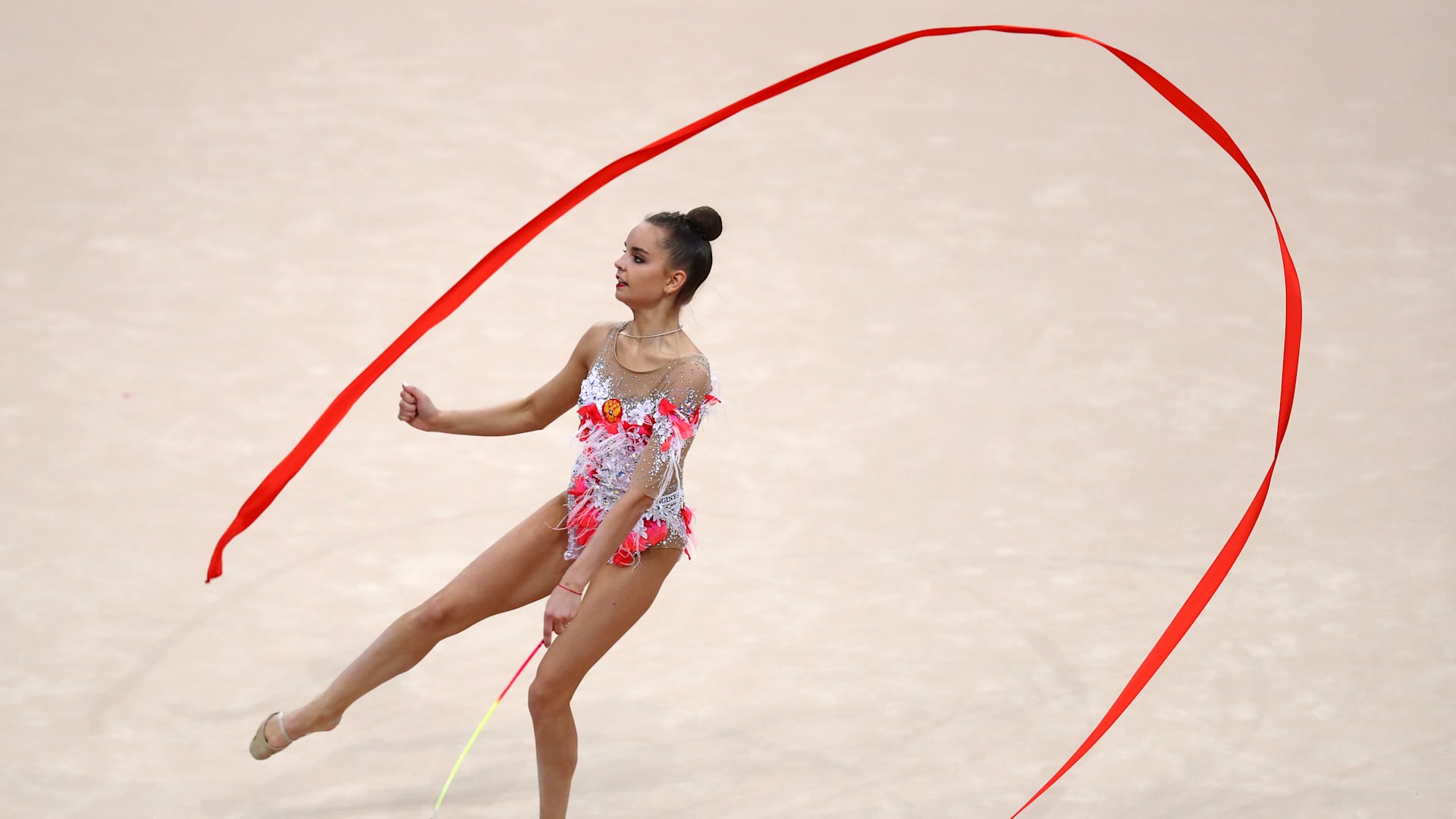 Rhythmic Gymnastics Dina Averina Takes Tashkent World Cup All Around