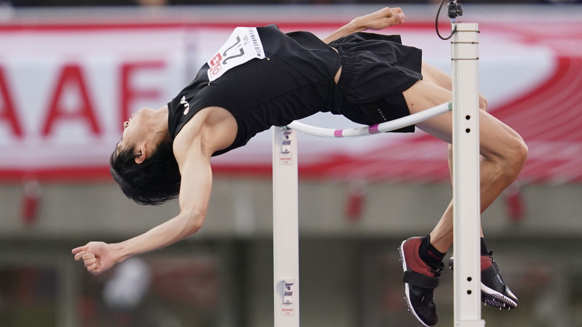 男子走高跳 戸邉直人とバルシムが両者優勝 陸上競技 東京五輪テスト大会