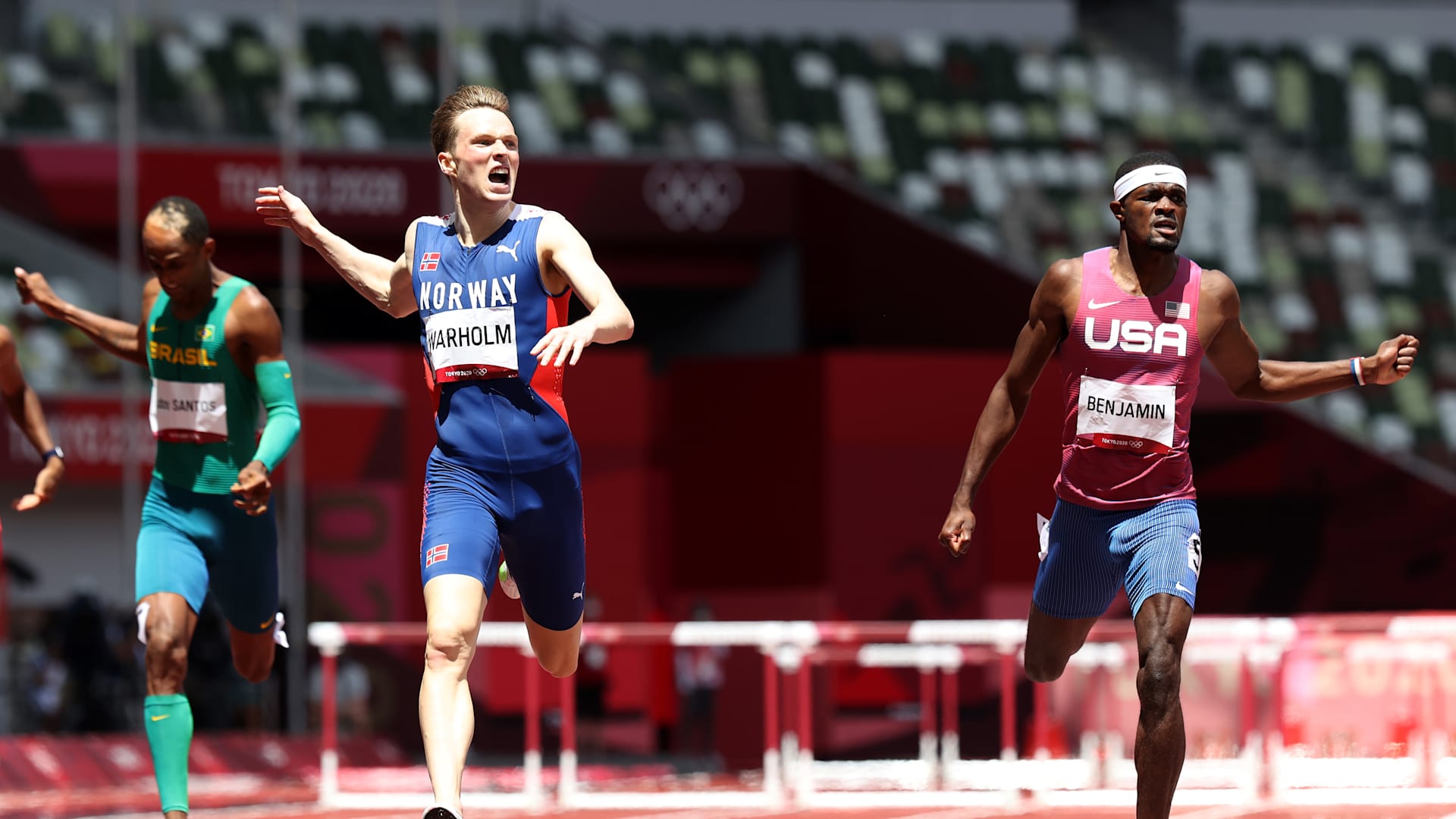Athletics Top 10 Men S 400m Hurdles Karsten Warholm History