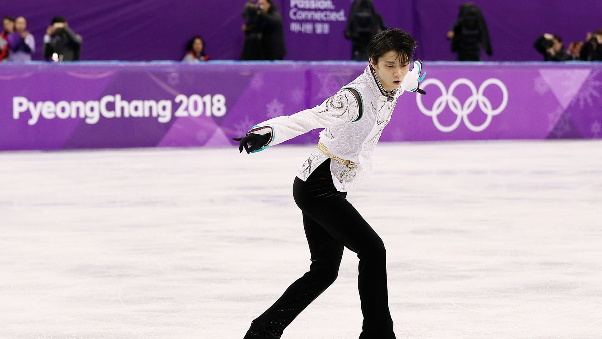 Yuzuru Hanyu 2018 Pyeongchang Olympic Memorial Skating Tags Stickers Decals 6pcs