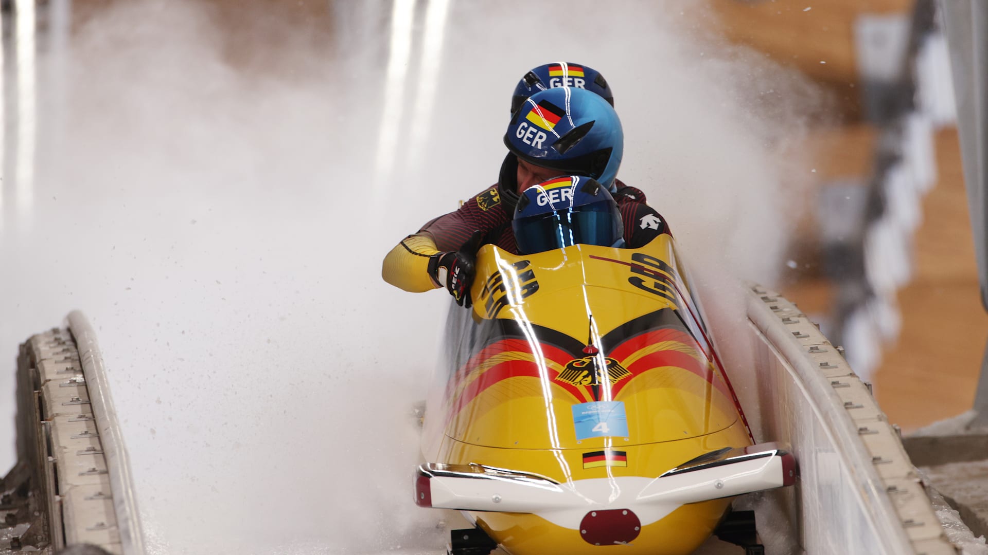 メダル決定 フランチェスコ フリードリヒのドイツ組が金メダル 北京22ボブスレー4人乗り