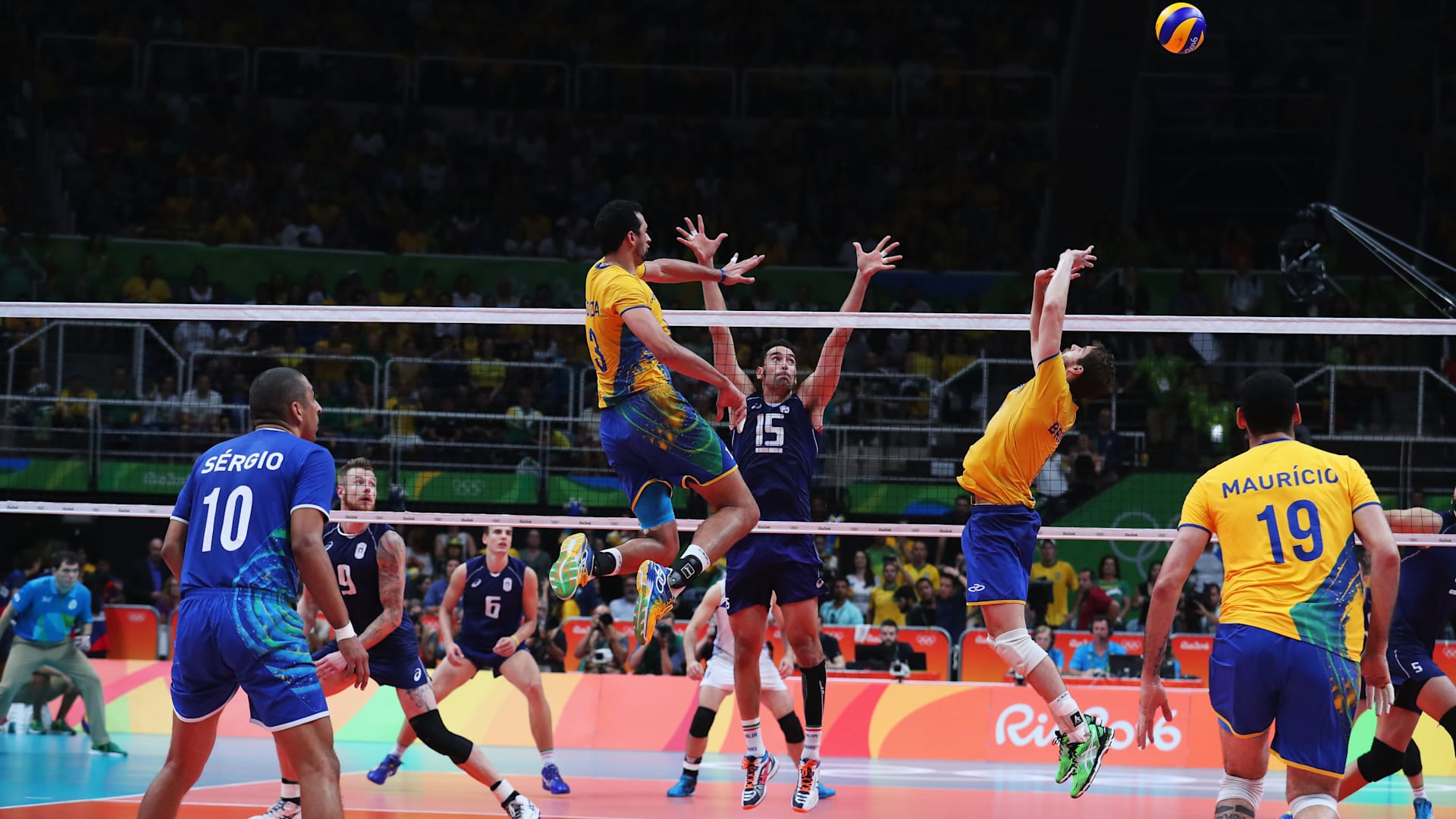 olympic volleyball score to win