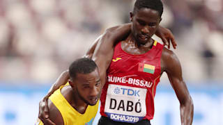 Dabo helps Busby finish at the IAAF World Championships