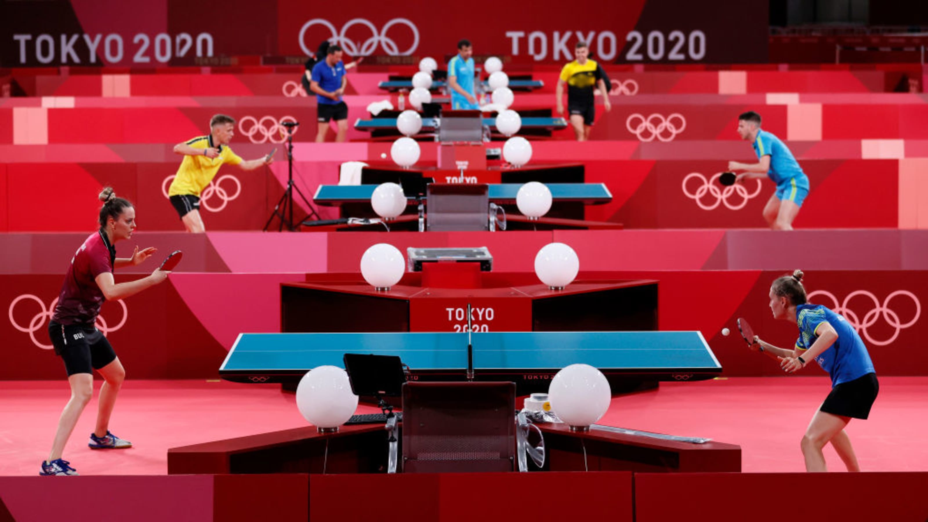 Olympic table tennis 2021