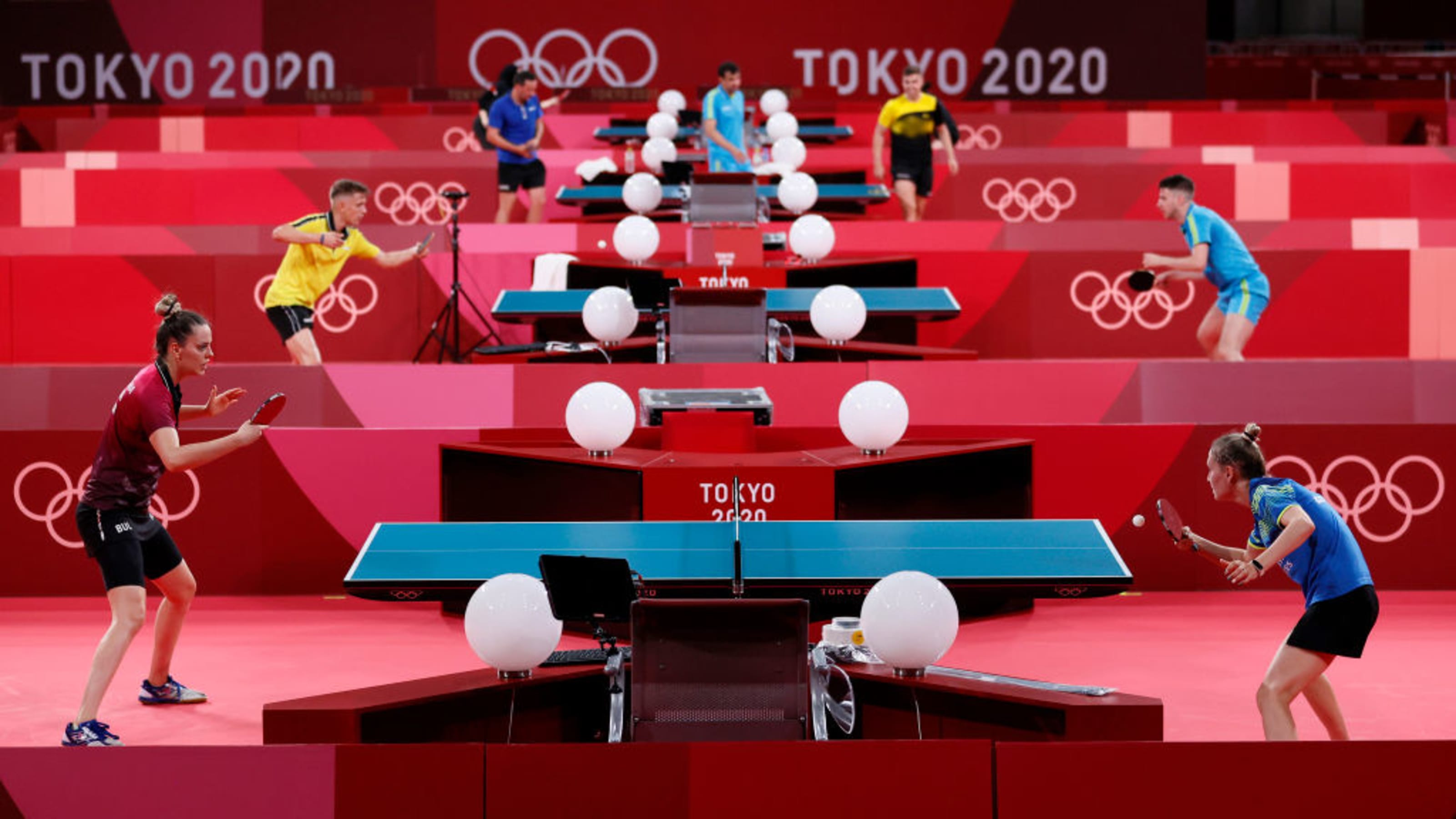 Olympic ping pong