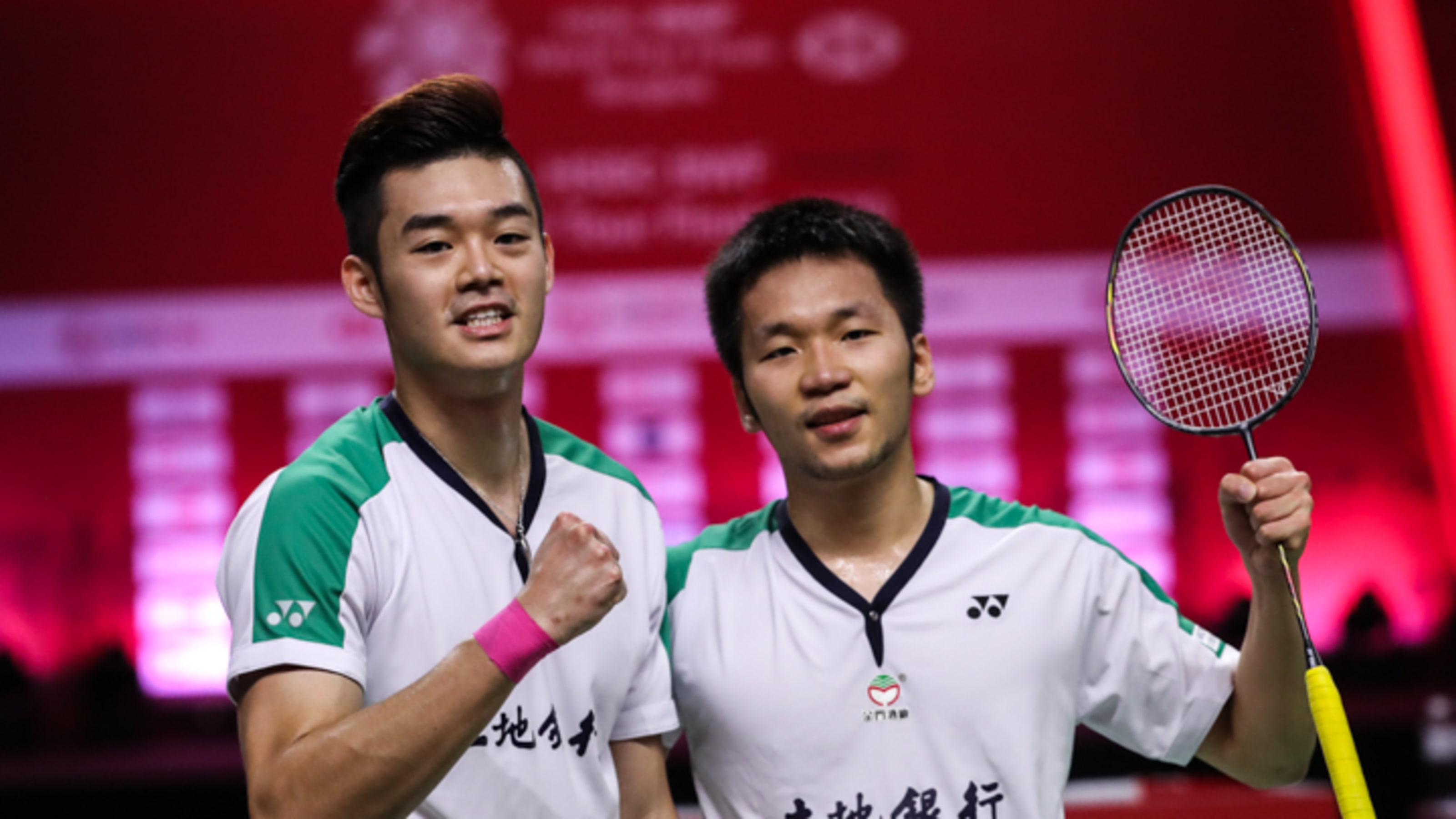 Badminton men double Chinese Taipei