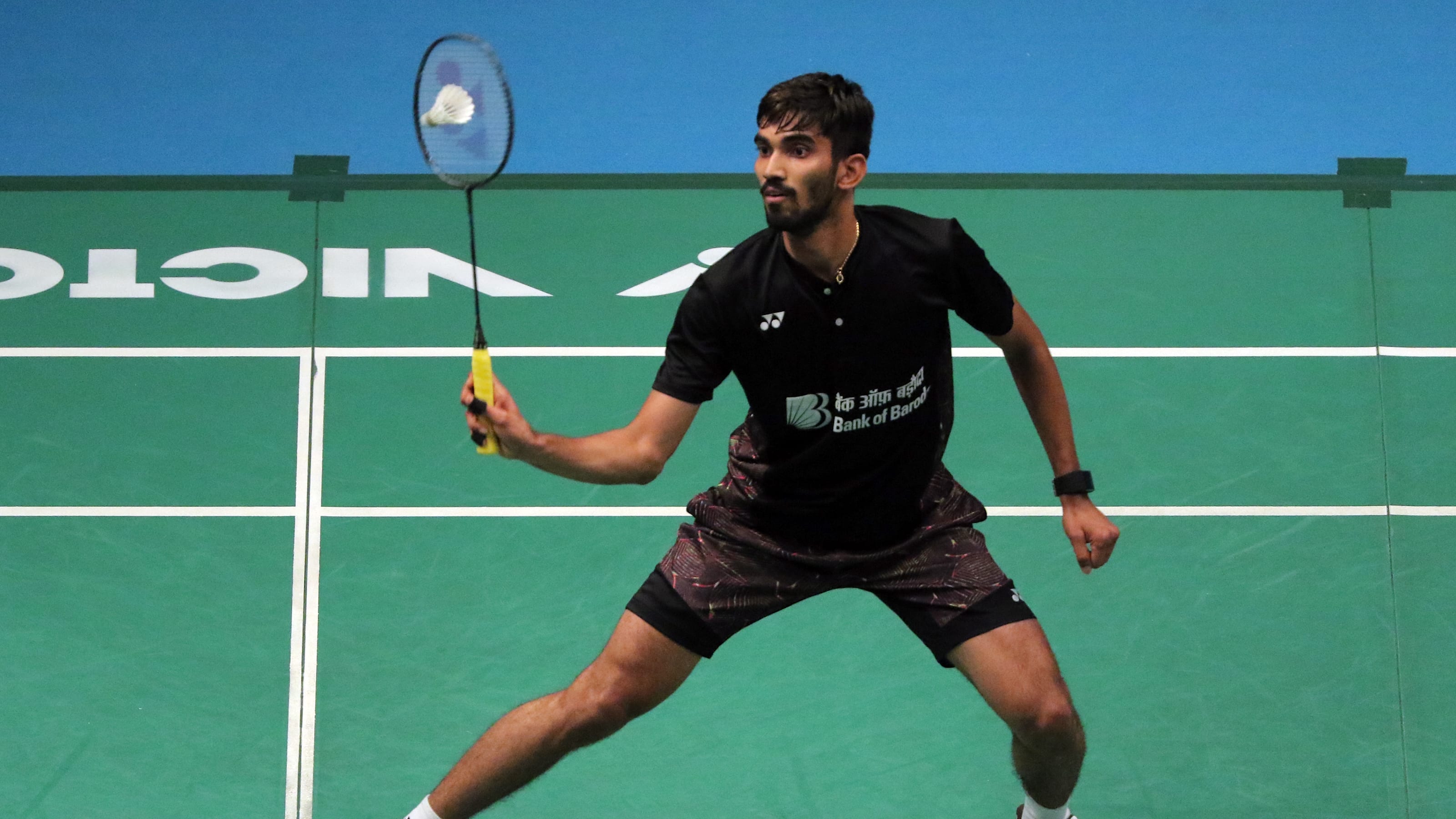 French open badminton. Srikanth Kidambi. Badminton Player. Бадминтон заминка.