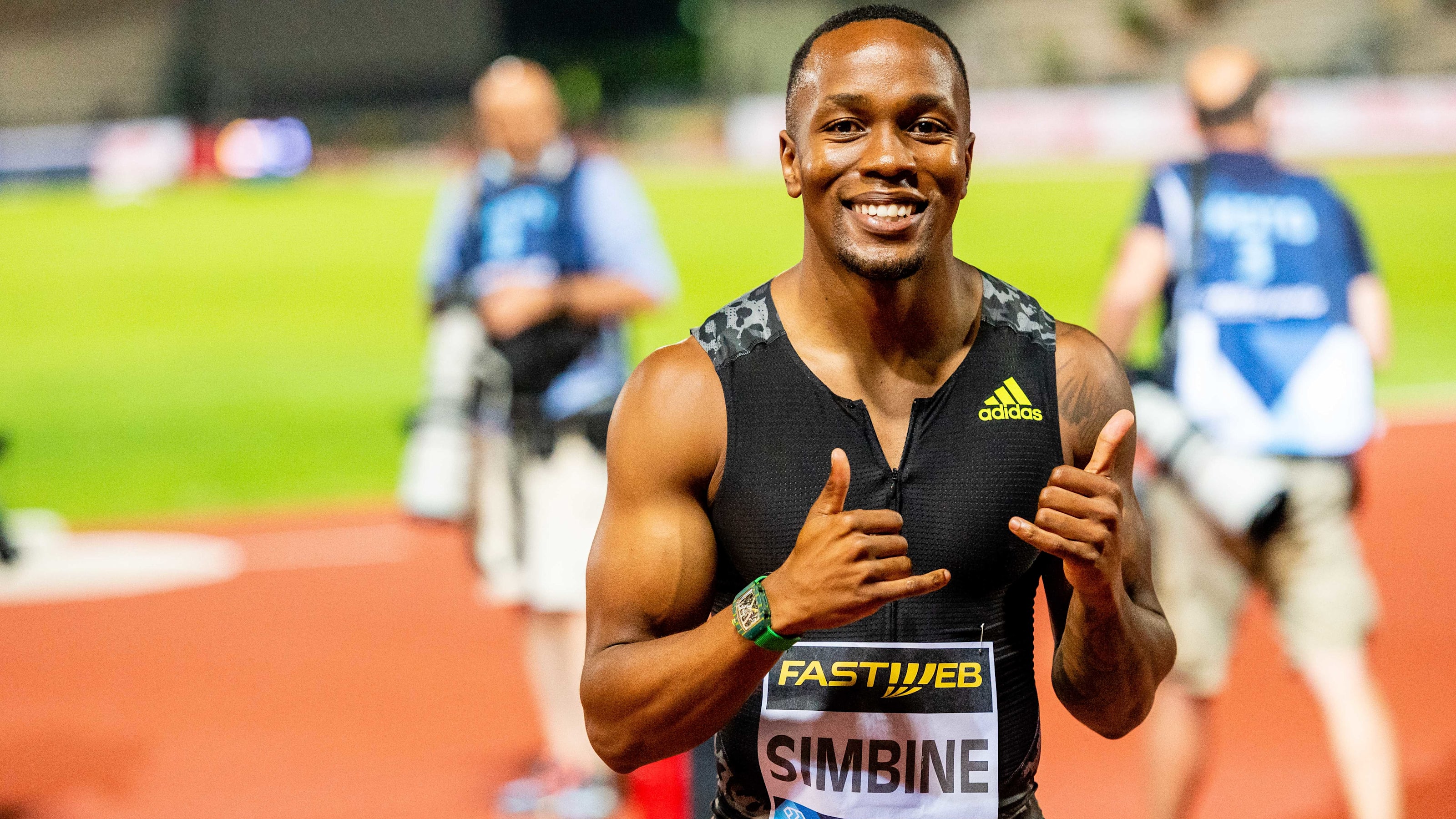 Athletics Akani Simbine Breaks African 100m Record In Hungary