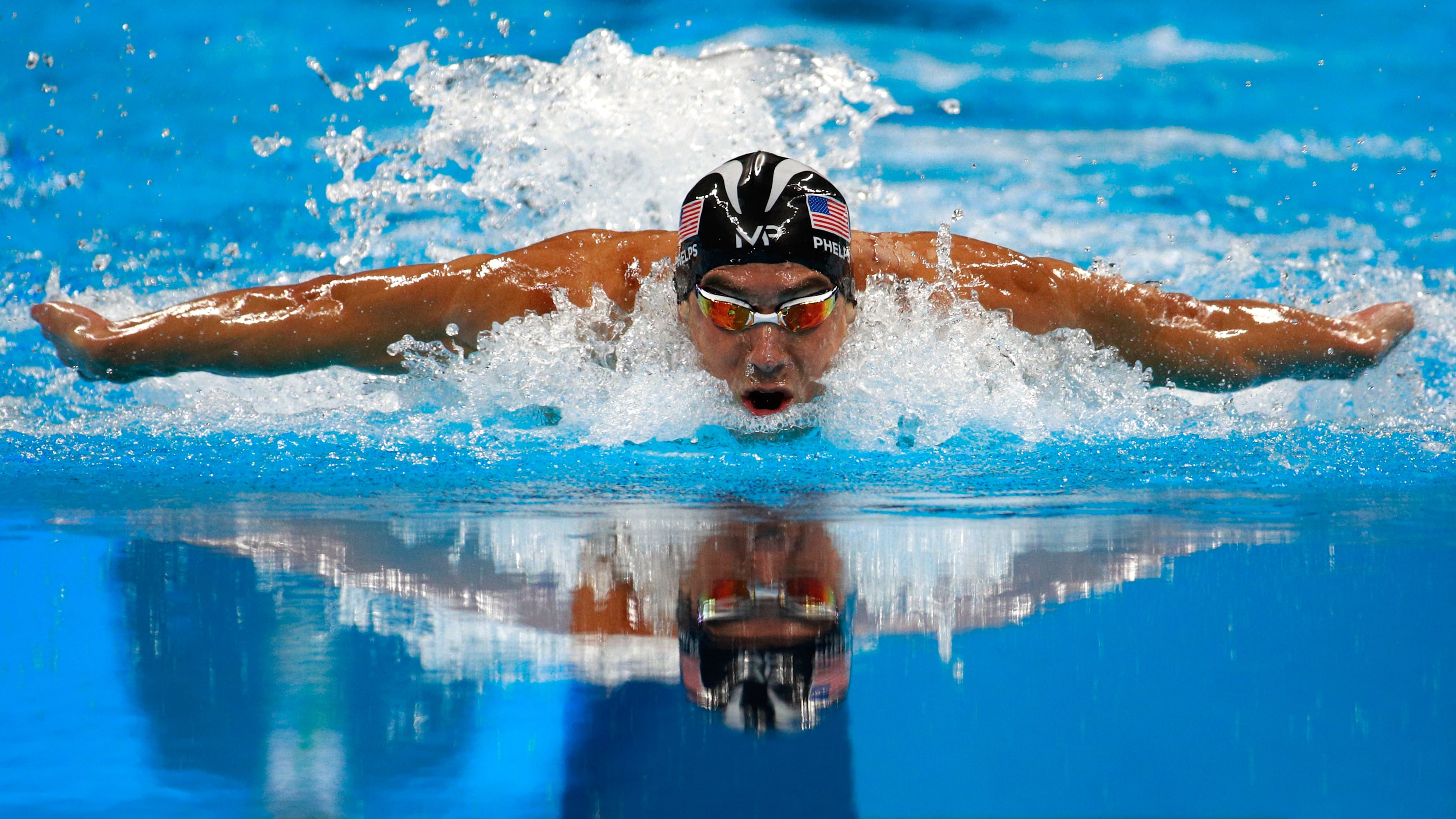 Michael Phelps: 23 Gold Medals – Swimming, 2004-2016 (Athens, Beijing, London, Rio)